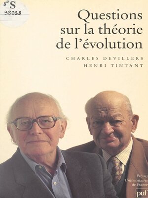 cover image of Questions sur la théorie de l'évolution